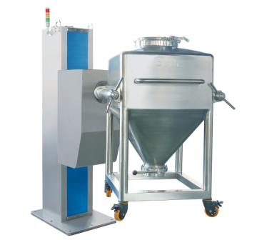 Durable single-column lifting hopper mixer machine