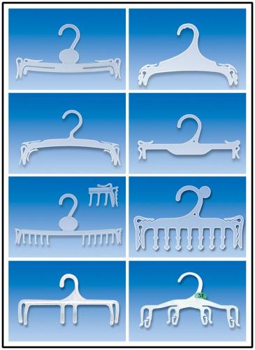 Plastic Hangers for Underwear Packing, Hanging and Display