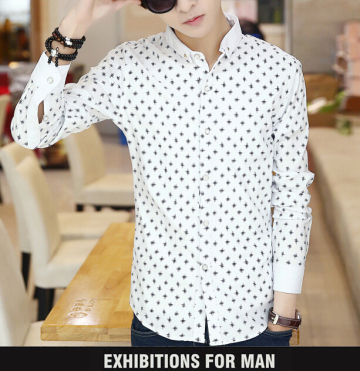 Men's symbol printed shirt