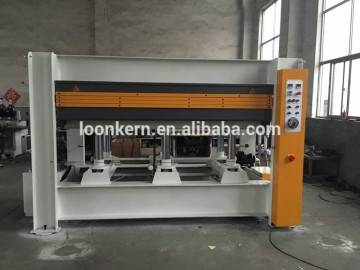 woodworking machinery door hot press/wood door making equipment