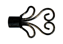 High Quality Manufactured Iron Curtain Pole