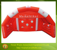 inflatable football shooting/inflatable football shooting sport games