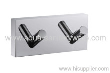 Square Bathroom Robe Hook With Double Hooks?