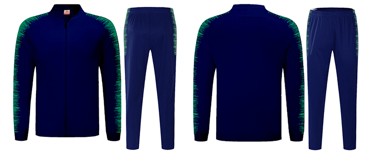 LiDong latest new design sublimated bright blue tracksuit custom