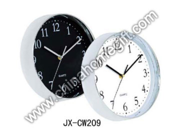 Round Metal Wall Clock