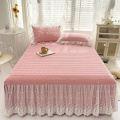 Lace Ruffled Limping Casting Fancy Bedsheet Skirt Factory