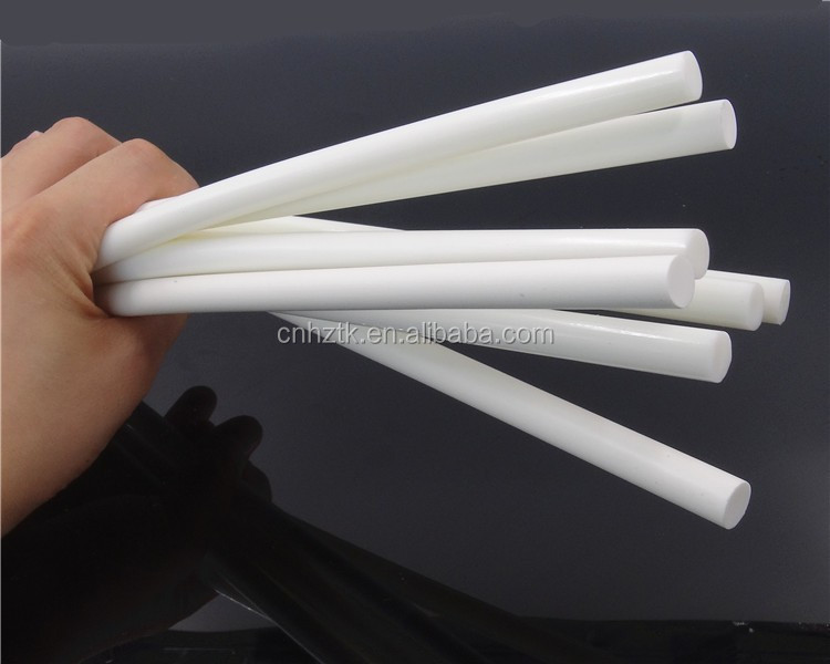 White environmental milky hot melt glue stick for product assembly