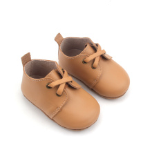 Wholesale Soft Sole Genuine Leather Baby Oxford Shoes