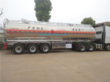 33.6 tons aluminum alloy fuel tanker trailer