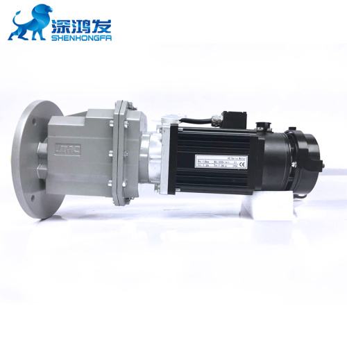 High speed rolling shutter motor for spiral door