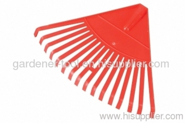 Plastic 16 Teeth Garden Rake For Collecting Leave?