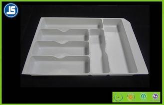 Jewelry Blister Packaging Tray ,  White Plastic Compartment