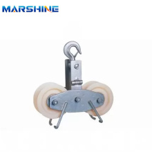 Wire Rope Tandem Sheave Stringing Pulley Block