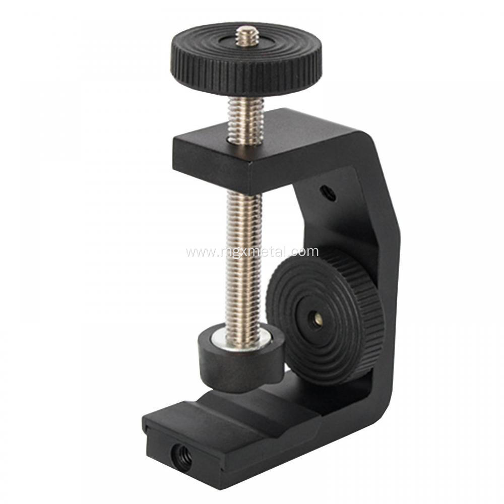 High Quality Black Aluminum Camera Desktop Clamp