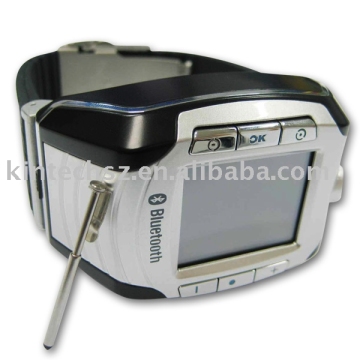 mobile phone clock. mobile phone watch. watch phone  G102 with Bluetooth and TF card