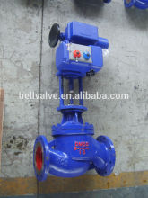 electrically industrial boiler furnace steam controls valve