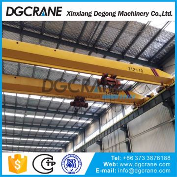 Ce Approved Tons Traveling Electromagnetic Overhed Workshop Crane In China