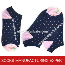 women's dots ankle fuzzy socks