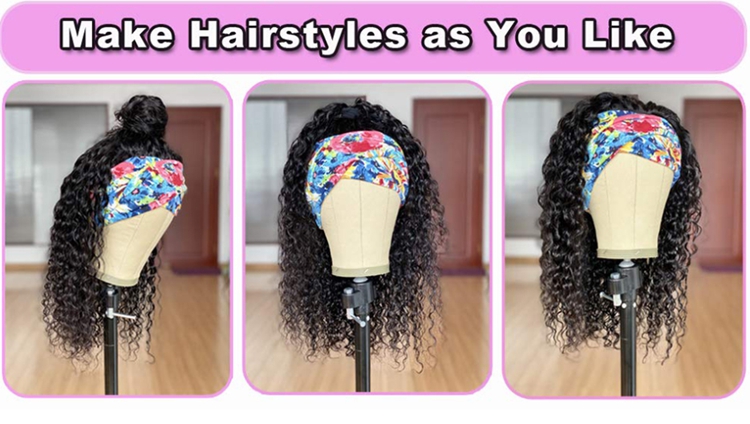 Virgin Hair Wig Vendors Raw Burmese Curly Hair Burgundy Wig Hair Stores Online 13x6 Transparent HD Lace Frontal Headband Wig