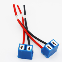 2-Year Warranty H7 LED Fog Light Ceramic Socket Adapter - Waterproof Car Bulb Socket