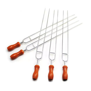 Ensemble de brochettes de barbecue en acier inoxydable 3pcs