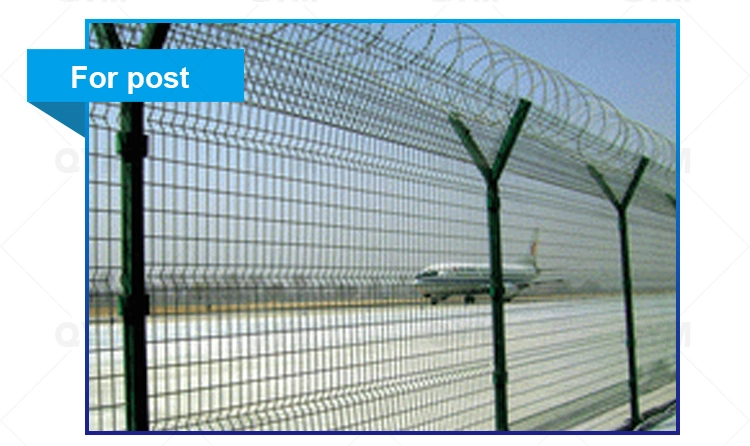 Chain Link Fence Concertina Barbed Razor Wire Airport Fence