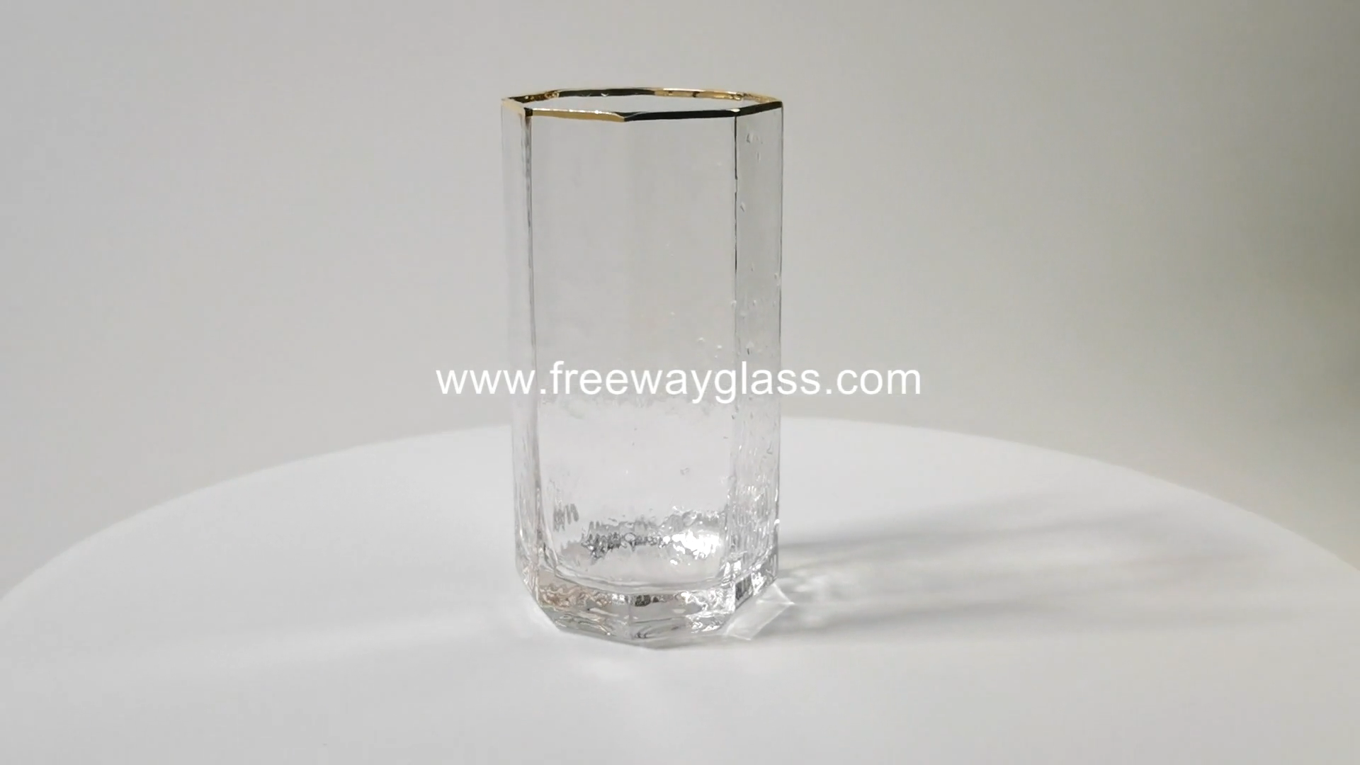 lead free crystal hiball glass