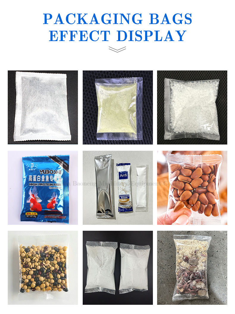 Small Sachets Automatic Nuts Peanuts Rice Spices Powder Coffee Packing Machine Matcha Tea Bag Multi-function Packaging Machines