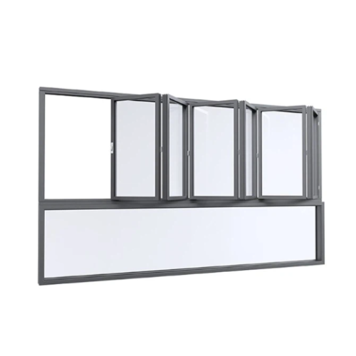 Residential Home Aluminum Bi-folding Windows