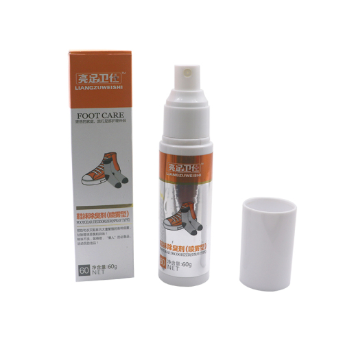 Eliminador de odores em spray para sapatos desodorizante líquido para sapatos