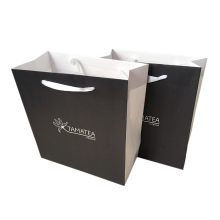 Silk Ribbon Handle Paper Bag Kraft Paper