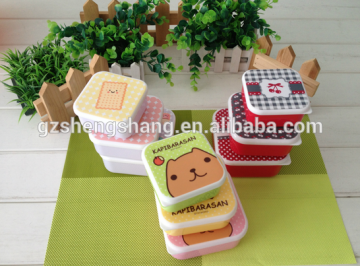 lunch plastic box,kid plastic lunch box