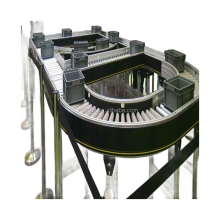 GTSSJ Plastic Flexing Chain Conveyors for Cigarette Boxes, Tissue, and Packs