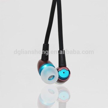 Head phones metal bass, high end head phones with mic calling