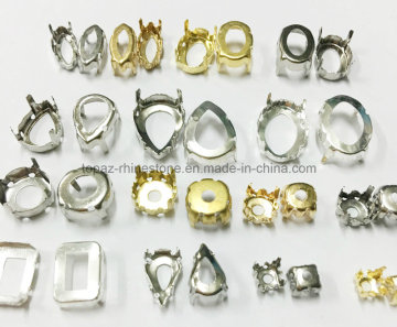 Sew on Claw Setting Crystal Stone Empty Claw Setting Metal Frame (TP-Claw)