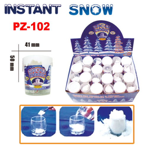 Canned Instant Snow For Christmas