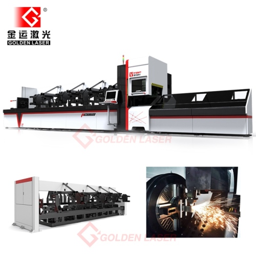 Fiber CNC Lazer Kesim Makinası için Metal boru / boru