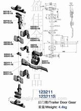 123211-2S Stainless Steel Cam Lock Kits