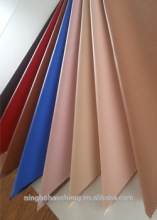 High Quality and Tear Strength Pig Grain Microfiber Synthetic PU Leather for Lining