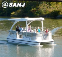 SANJ 2014 SJFT22 solar sightseeing pontoon boat sale