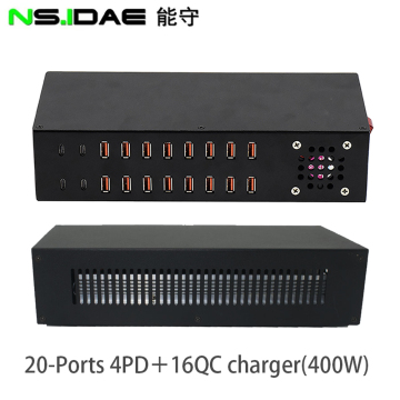 type-c or USB PD+QC charger 400W