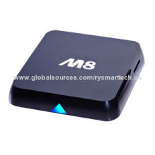 2014 UHD M8 Amlogic S802 Android 4.4 Kitkat TV box