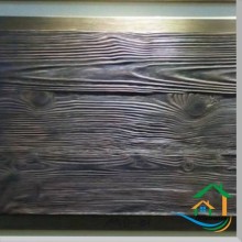 Cement board exterior wall cladding