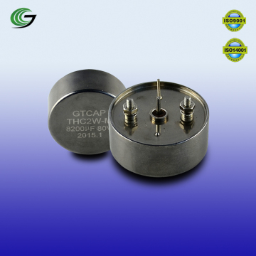 8200uF energy storage high temperature tantalum capacitors for military