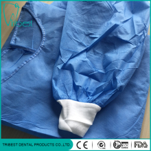 Disposable Surgical Waist Tapes SMS Isolation Gown