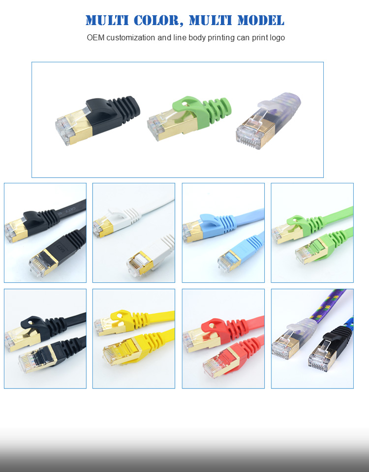 Cat6a Flat Ethernet Cable