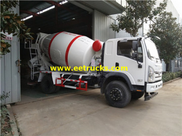 4cbm 4x2 Dump Mixer Trucks