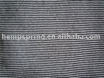 hemp 55%/cotton 45% yarn dyed fabric