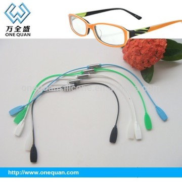 2015 factory wholesale fashion silicone magnet sports glasses strap silicone magnetic adjustable glasses strap