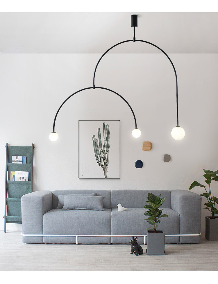 The glass ball shades are designed to diffuse the light evenly, creating a warm and inviting glow. The glass ball shades are designed to diffuse the light evenly, creating a warm and inviting glow.
